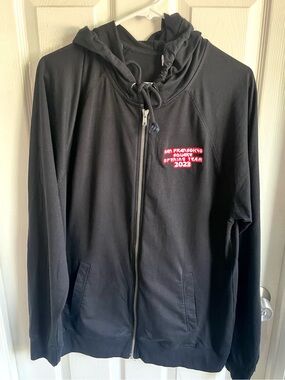 Exclusive San Fransokyo Opening Team 2023 black full-zip hoodie